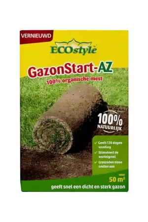 ECOstyle GazonStart-AZ 1.6kg ~ 100% Natuurlijke Meststof | Veel gekozen