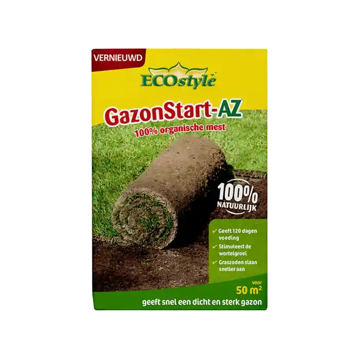 ECOstyle GazonStart-AZ 1.6kg ~ 100% Natuurlijke Meststof | Veel gekozen