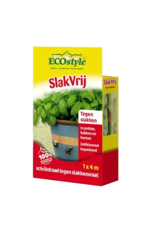 ECOstyle Slakvrij ~ Koperband tegen Slakken 4 meter | Net gelanceerd