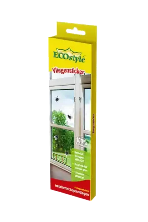 Direct bestellen - ECOstyle Vliegensticker ~ Natuurlijke Bestrijding