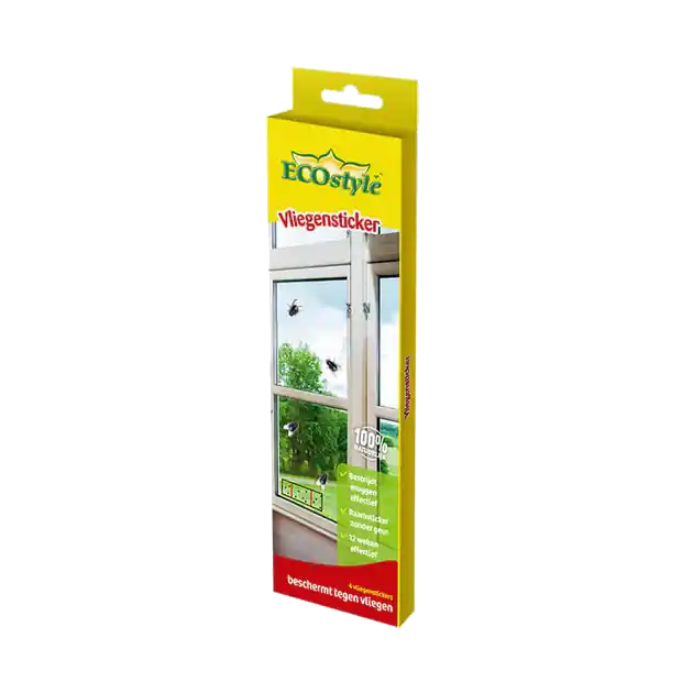 Direct bestellen - ECOstyle Vliegensticker ~ Natuurlijke Bestrijding