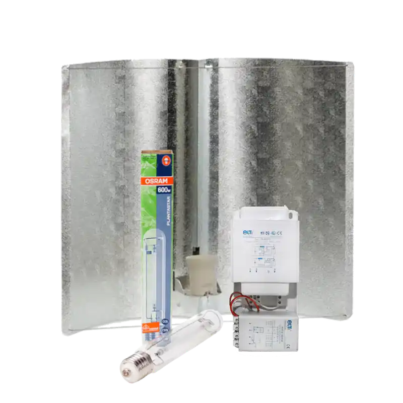 Scherpe prijs - ELT + Azerwing Medium + Osram Plantastar 600 Watt ~ Complete Verlichting Set