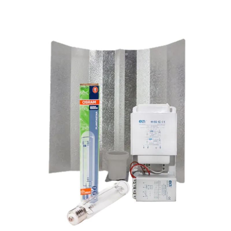 ELT + Hamerslagkap + Osram Plantastar 600 Watt ~ Complete Verlichting Set | Topprijs