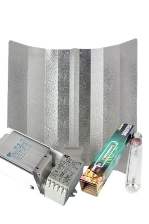 Direct van de fabrikant - ELT + Hamerslagkap + Sylvania Grolux 400 Watt ~ Complete Verlichting Set