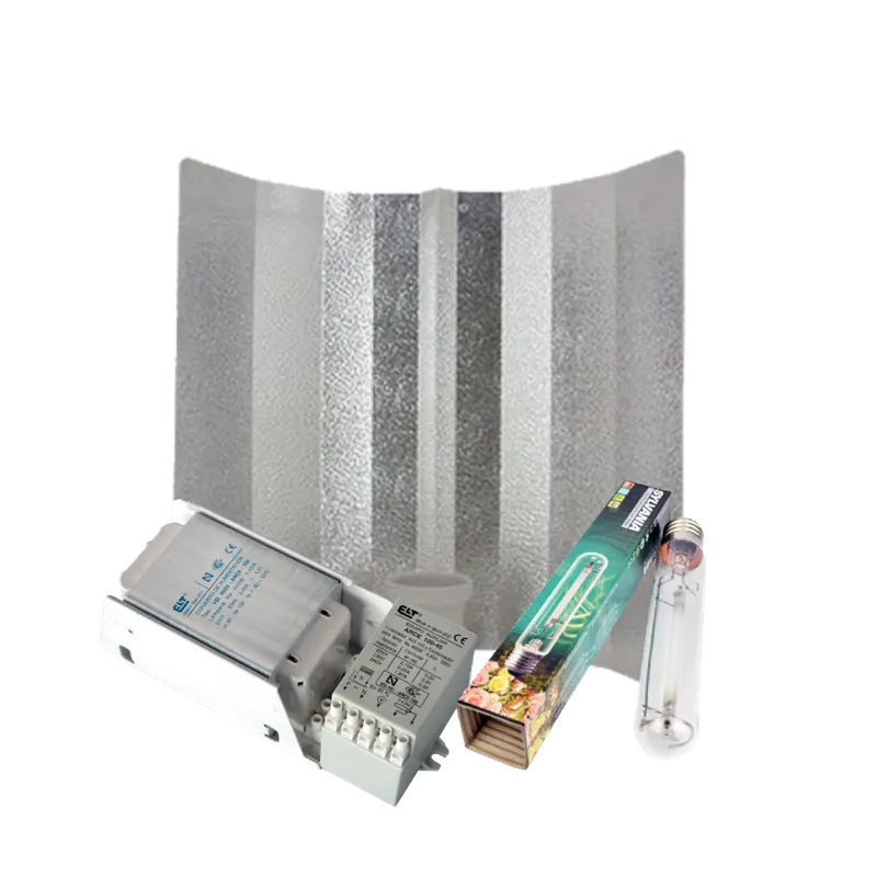 Direct van de fabrikant - ELT + Hamerslagkap + Sylvania Grolux 400 Watt ~ Complete Verlichting Set
