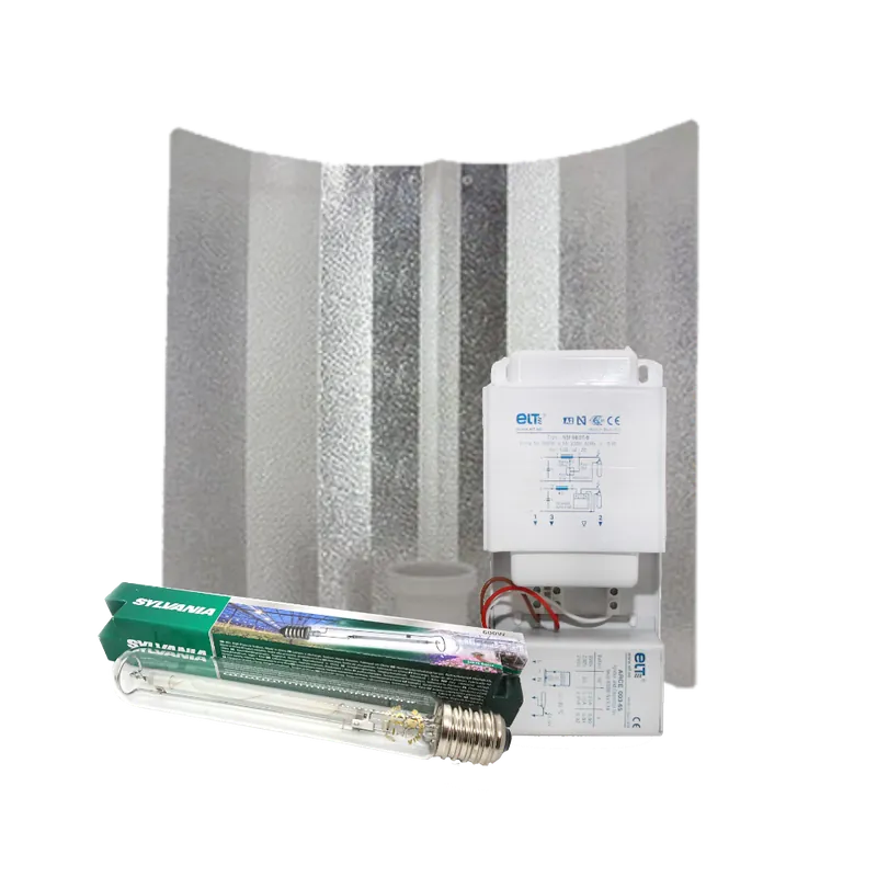 ELT + Hamerslagkap + Sylvania Grolux 600 Watt ~ Complete Verlichting Set - Prijsverlaging