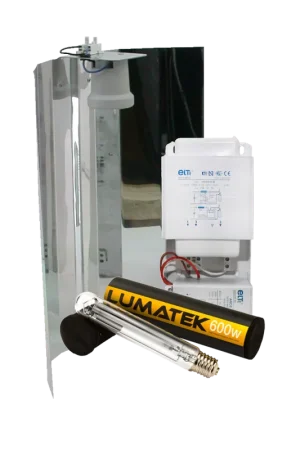 Hoog gewaardeerd - ELT + Spiegelkap + Lumatek Dual Spectrum 600 Watt ~ Complete Verlichting Set