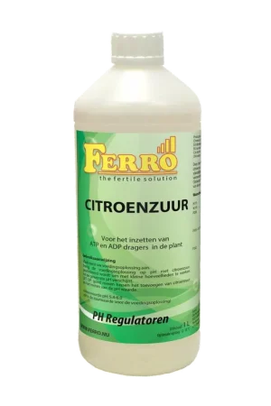 Ferro Citroenzuur - Prijs verlaagd