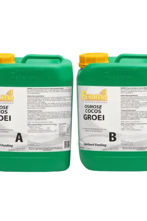 Net gelanceerd | Ferro Osmose Coco Groei A + B ~ Groei Voeding