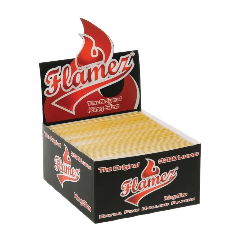 Professionele kwaliteit - Flamez King Size Regular Papers 3300 stuks ~ Vloei
