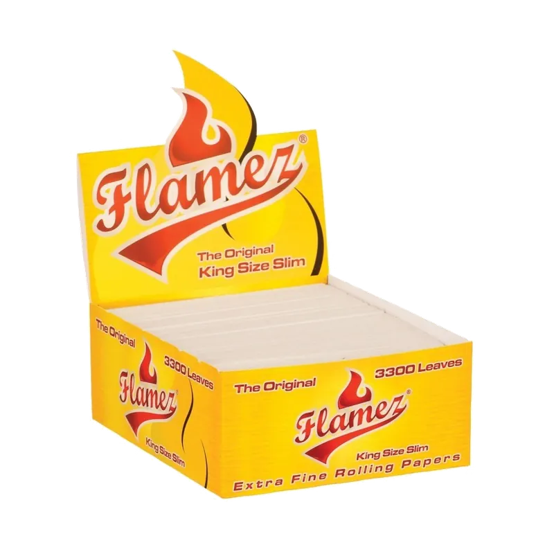 Flamez King Size Slim Papers 3300 stuks ~ Vloei | Actie loopt bijna af