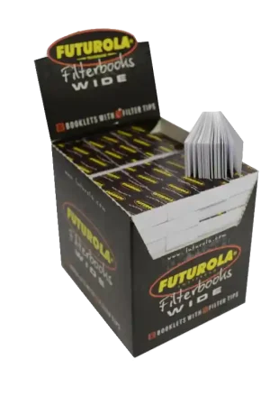 Zeer goed beoordeeld | Futurola Filterbooks Wide 80 x 50 stuks Filter Tips