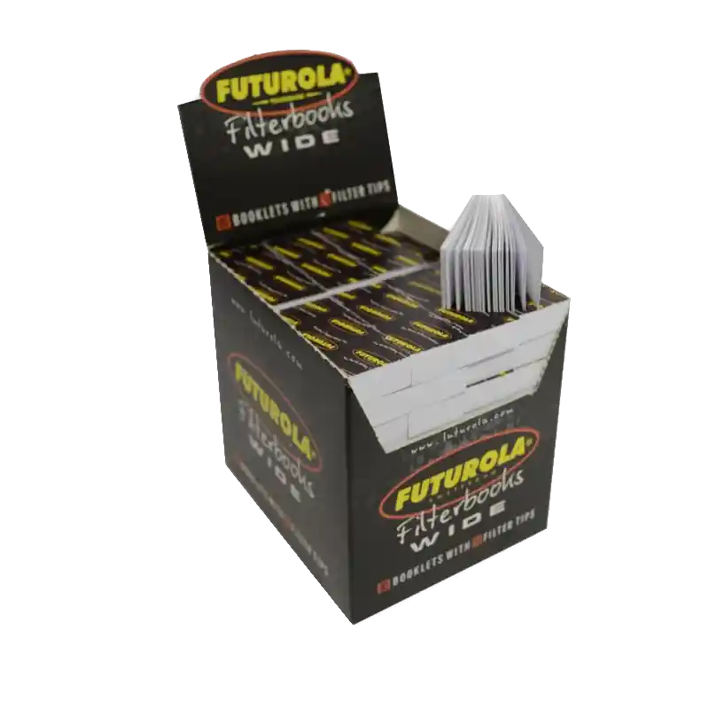 Zeer goed beoordeeld | Futurola Filterbooks Wide 80 x 50 stuks Filter Tips