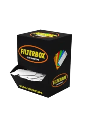 Bespaar nu - Futurola Filterbox Regular Wit 2500 stuks filtertipjes