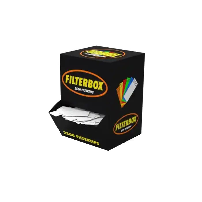 Bespaar nu - Futurola Filterbox Regular Wit 2500 stuks filtertipjes