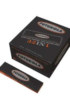 Op voorraad | Futurola King Size Slim Orange 2 in 1 - 26 stuks ~ Vloeitjes + Tipjes