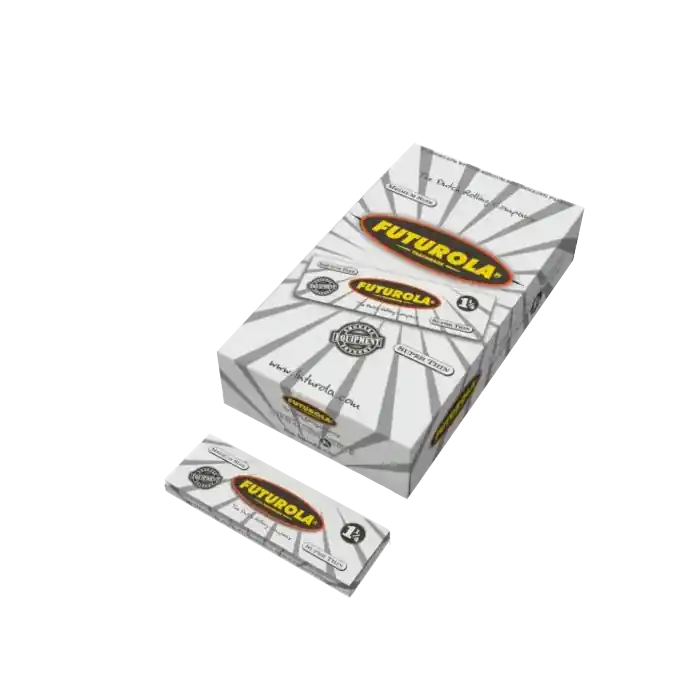 Futurola White Small Papers 1 1/4 - 25 stuks | Snelle levering