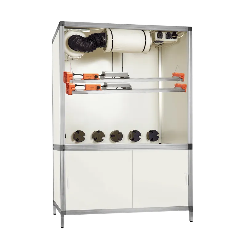 Lage prijs | G-tools Bonanza 1m2 met 2x Ignator B240W LED ~ Complete Kweekkast