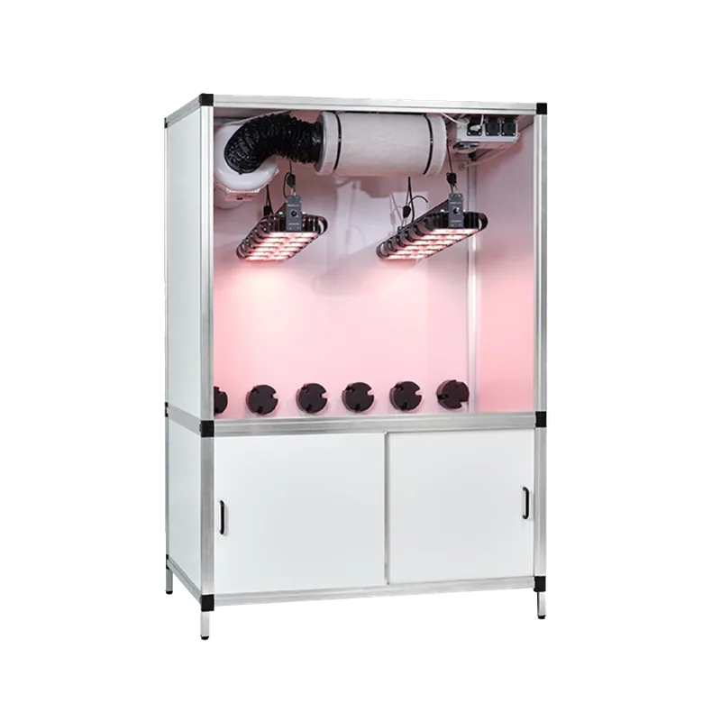 G-tools Bonanza 1m2 met 2x Lucilu Shuttle 6 240 Watt ~ Complete Kweekkast - Speciale aanbieding