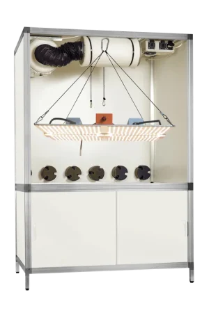 G-tools Bonanza 1m2 met Ignator HeroLED F440W ~ Complete Kweekkast | Fabrieksprijs