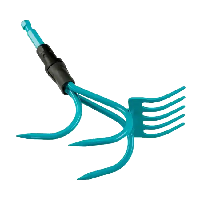 Verlaagde prijs - Gardena Combisysteem 2-in-1 Krabber & Hark 9 cm ~ Tuingereedschap