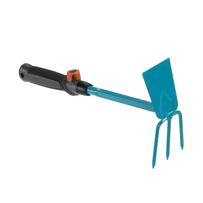 Zojuist toegevoegd - Gardena Combisysteem Handhark Recht Blad 3 Tanden 6.5 cm ~ Tuingereedschap
