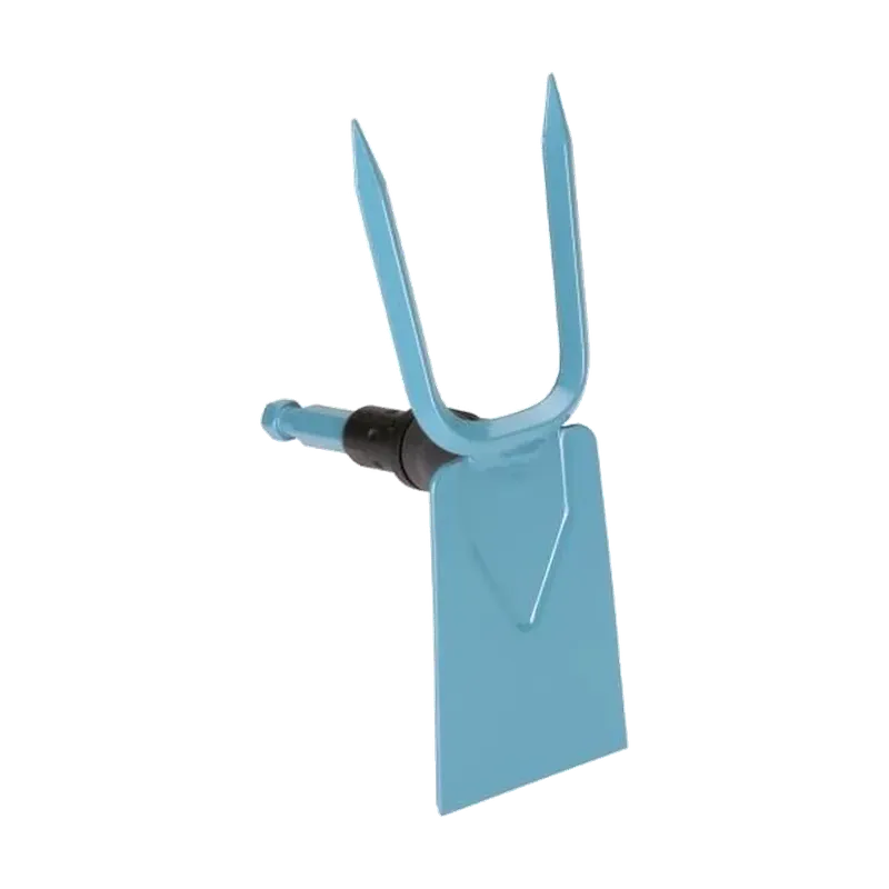 Premium | Gardena Combisysteem Tuinhak Recht 2 Tanden 7.5 cm ~ Tuingereedschap