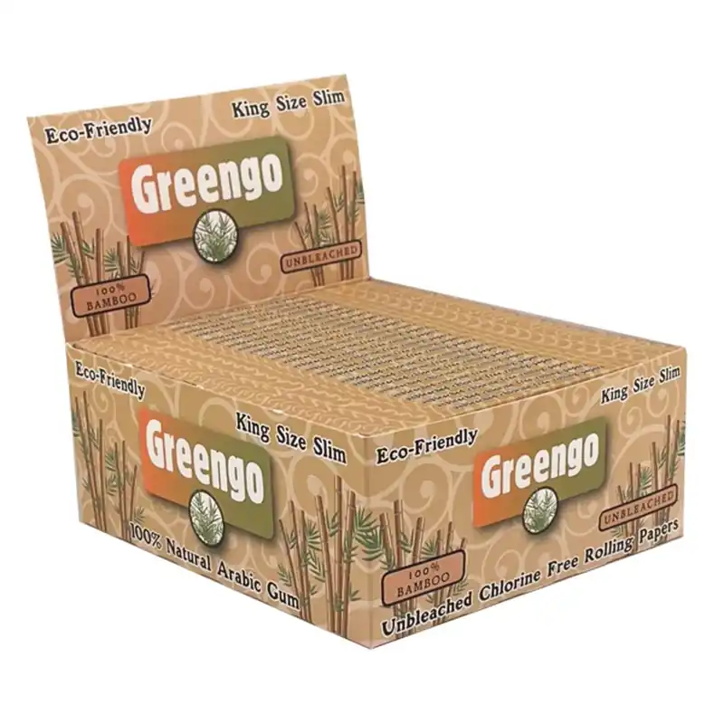 Display Greengo Bamboo King Size Slim 50 Pcs | Online bestellen
