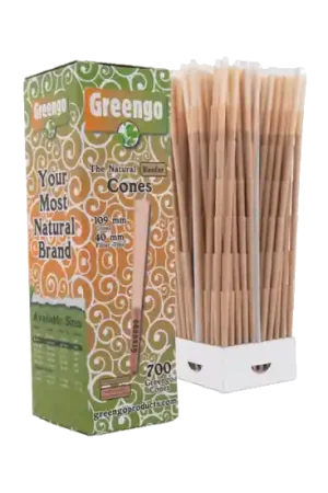 Topproduct | Greengo Cones King Size Reefer Ongebleekt - 700 stuks