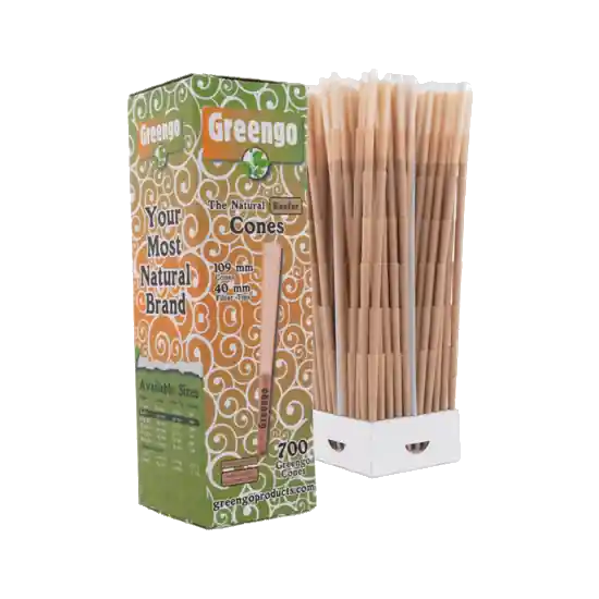 Topproduct | Greengo Cones King Size Reefer Ongebleekt - 700 stuks