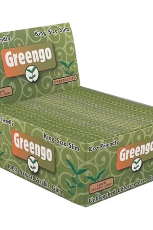 Eenvoudig retourneren - Display Greengo Hemp King Size Slim 50 Pcs