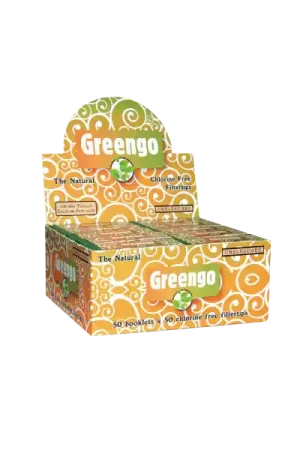 Nieuwe release - Greengo Unbleached Filter Tips 50 stuks ~ Ongebleekte Tip