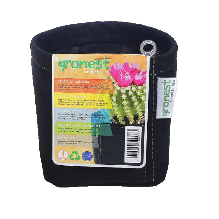 Gronest Aqua Breath - Fabric pot 1ltr ~ 75ltr | Net binnen