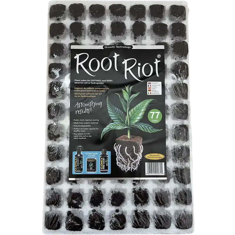 Growth Technology Root Riot Tray 77 Cellen – propagatietray | Nu beschikbaar