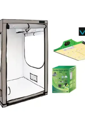 Home Complete Grow Box - 100x100x200cm + Vipar LED 100W + P600 | Nieuw in het assortiment