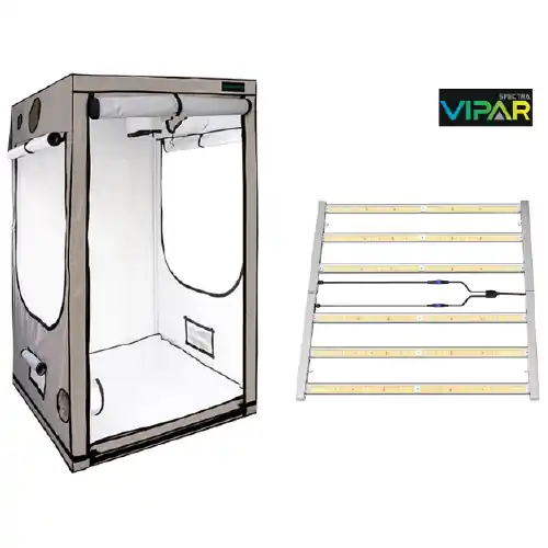 Home Complete Grow Box - 120x120x200cm + Vipar LED 500W + K5000 - Direct bestellen