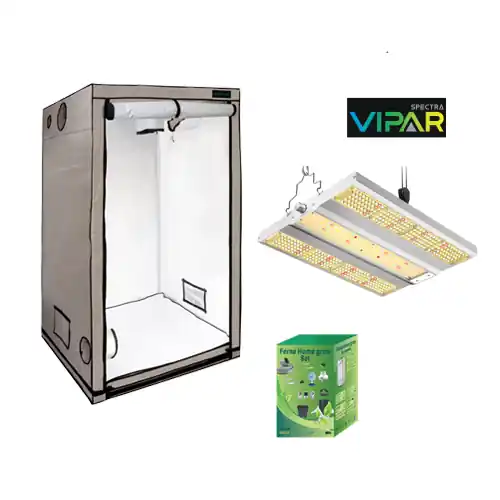 Uitverkoop - Home Complete Grow Box - 60x60x160cm + Vipar LED 150W + XS1500 Pro