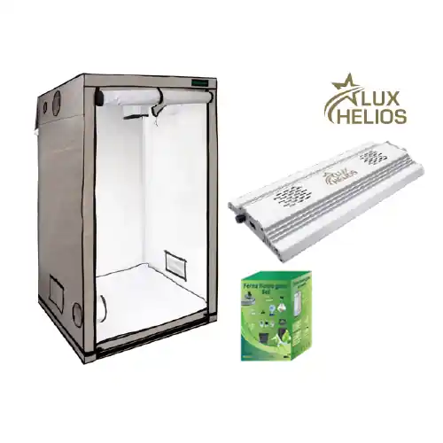 Home Complete Grow Box - 80x80x180cm + Lux Helios LED 300W | Aanrader