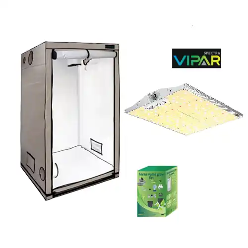 Home Complete Grow Box - 80x80x180cm + Vipar LED 100W + XS1000 | Nieuw