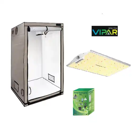 Home Complete Grow Box - 80x80x180cm + Vipar LED 220W + XS2000 Pro | Bespaar nu