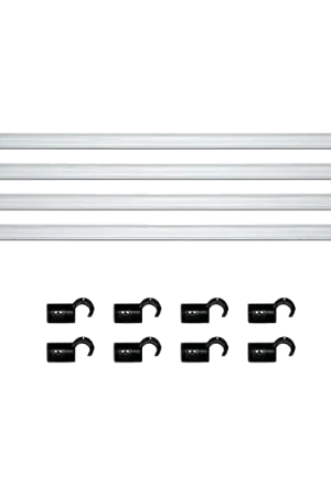 Slechts tijdelijk | HOMEbox Fixture Poles 4 stuks ~ Verstevigings Buizen