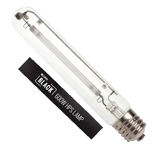 Prijsverlaging - LUMii BLACK HPS Lamp 600W