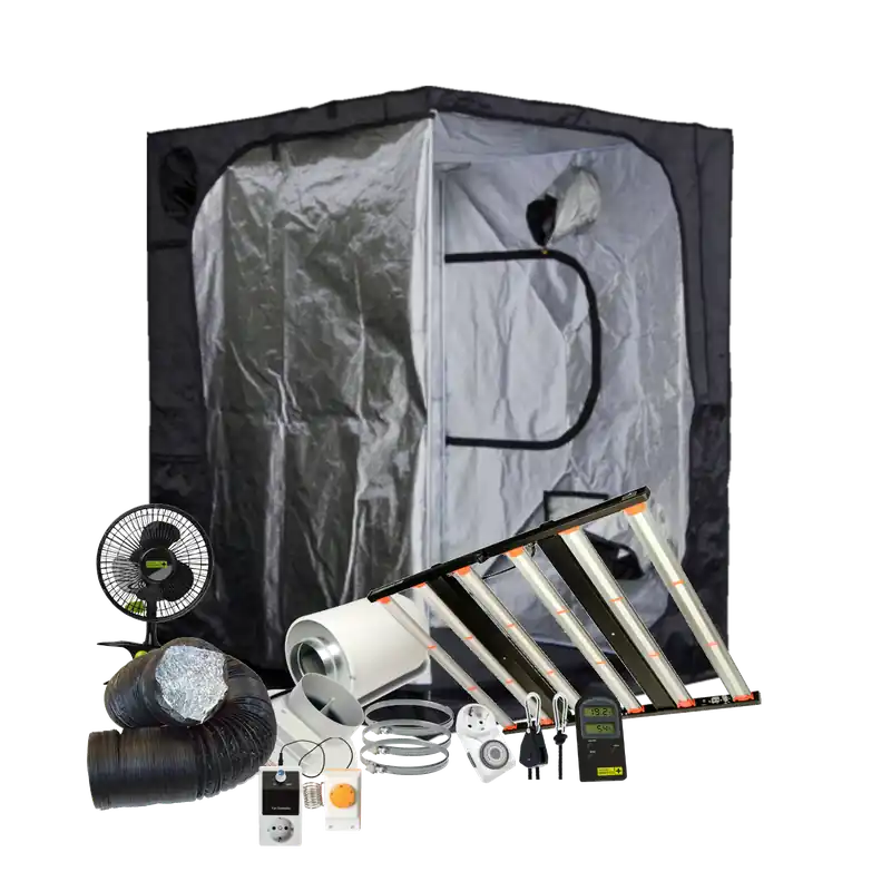 Scherp geprijsd | Mammoth Pro 150 met Lumen King LED ~ Complete Kweektent