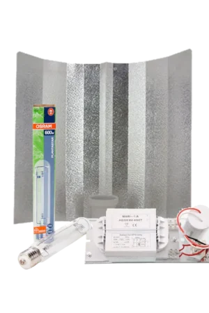 Mari + Hamerslagkap + Osram Plantastar 600 Watt ~ Complete Verlichting Set - Premiumkwaliteit