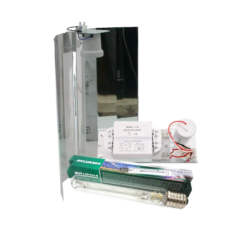 Mari + Spiegelkap + Sylvania Grolux 600 Watt ~ Complete Verlichting Set - Actie loopt bijna af
