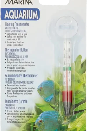 Net binnen - Marina Aquarium Thermometer ~ Drijvende Thermometer