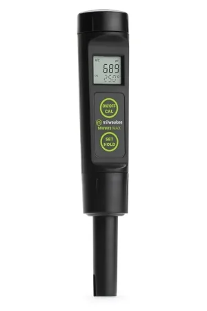 Laatste stuks - Milwaukee MW803 pH / EC / TDS / Temp COMBO - pH & EC Tester