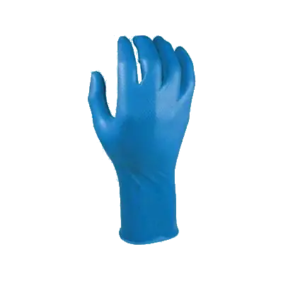 Nitril handschoenen poedervrij Grip Blauw (S/M/L/XL) - 100 stuks | Flitsaanbieding