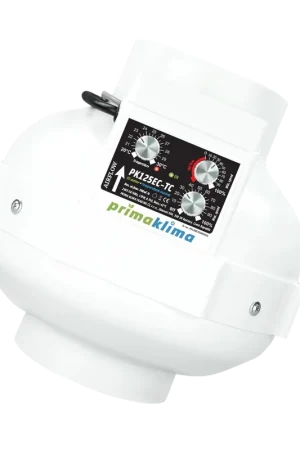 Nieuw in het assortiment - Prima Klima 125 EC-TC Buisventilator 680m3 125mm