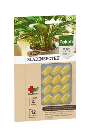 Direct van de fabrikant - Pokon Bio Kuur voor Bladinsectgevoelige Planten Capsules - 12 stuks